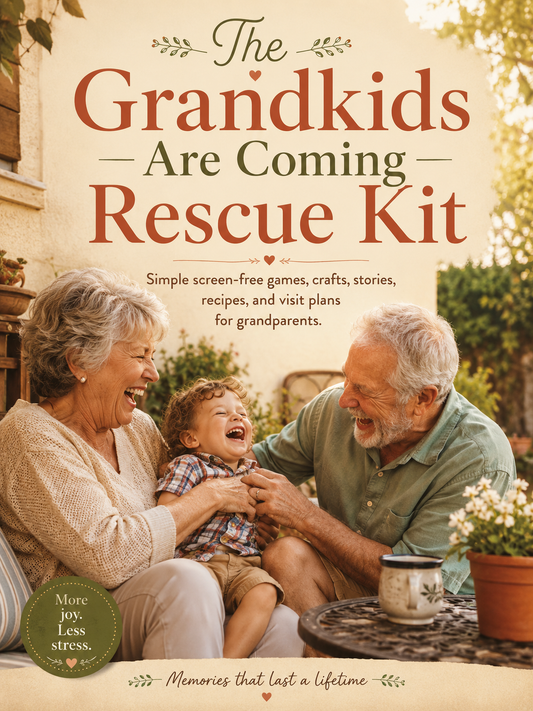 The Grandkids Are Coming Rescue Kit